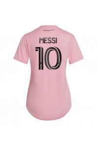 Inter Miami Lionel Messi #10 Fotballdrakt Hjemme Klær Dame 2023-24 Korte ermer